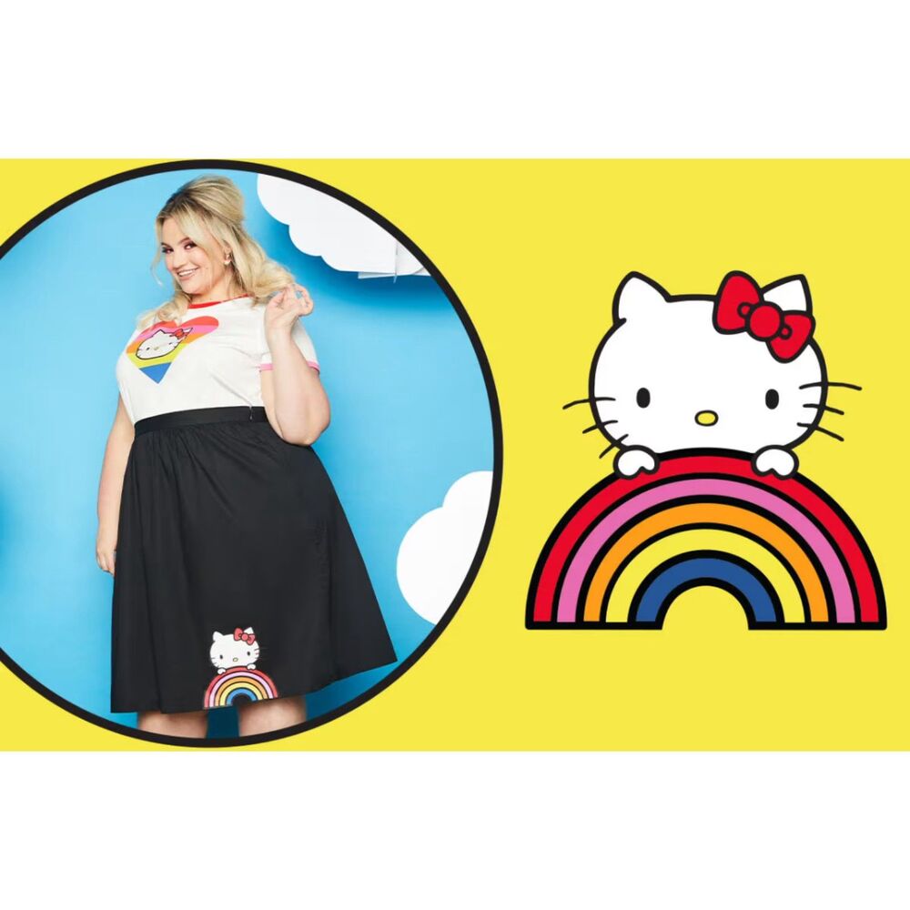 Black Hello Kitty Skirt ModCloth for Hello Kitty